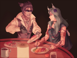 Ari and Vary'a by ayuunii @ twitter